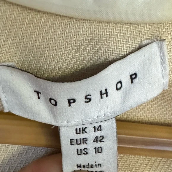 Topshop from Nordi's 80's vibe boyfriend blazer - Picture 5 of 8